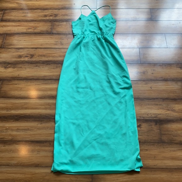 J. Crew Seafoam Maxi Dress - Picture 3 of 4